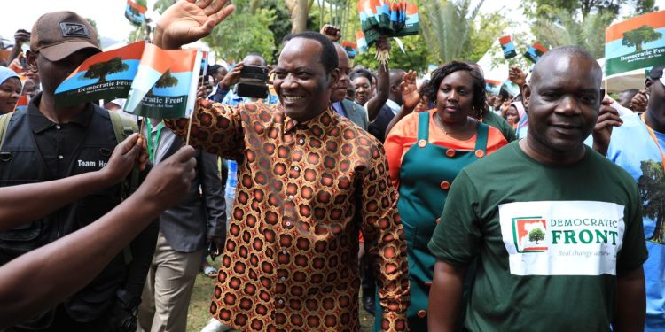 DF President Mathias Mpuuga Nsamba, was nominated to seek re-election as MP for Nyendo-Mukungwe Division