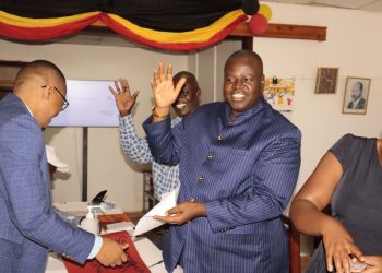 Fred Ssimbwa Kaggwa, DF party flag bearer.