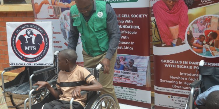 Wheelchairs, Testing Kits Boost Sickle Cell Care at Mukono