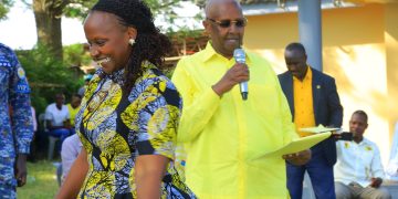 Kuteesa Puts Boots on the Ground to Gather Museveni Votes