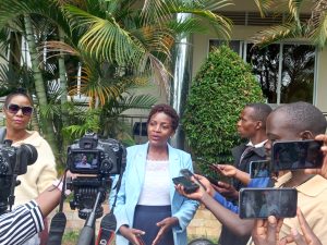 Masaka District Health Officer Dr. Faith Nakiyimba 