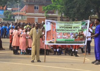 Learners Join Church, City Leaders to Promote Clean and Green Masaka City