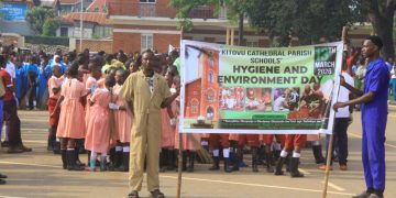 Learners Join Church, City Leaders to Promote Clean and Green Masaka City