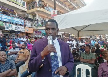 Edward Muyanja Kyambadde, the chairperson Masaka City Traders' Alliance