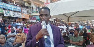 Edward Muyanja Kyambadde, the chairperson Masaka City Traders' Alliance