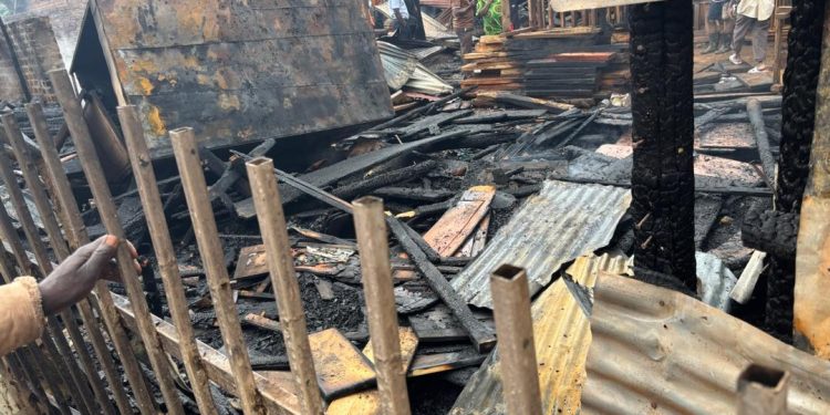 Mukono Timber Yards Gutted by Fire, Property Worth Millions Lost