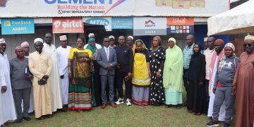 Gen Saleh Ugx 100M Donation Excites Jamaat Devt SACCO Members In Bombo Town   ‎