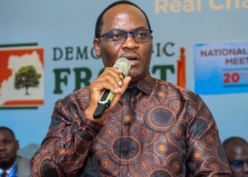 Mathias Mpuuga, Democratic Front President.