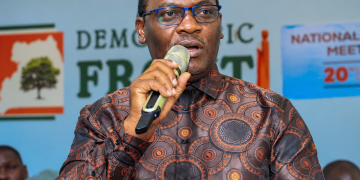 Mathias Mpuuga, Democratic Front President.