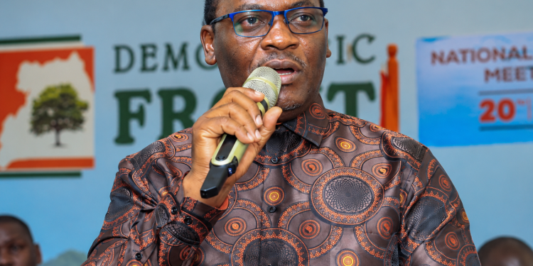 Mathias Mpuuga, Democratic Front President.