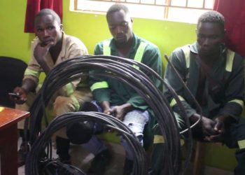 Suspects at Nkonge Police Station