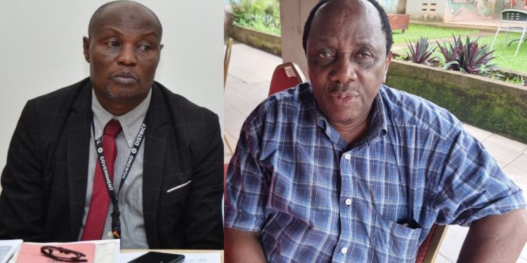DEO Kikomeko and Hajj Kakande