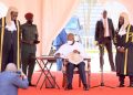 President Yoweri Museveni delivering his State of the Nation Address at Kololo Ceremonial Grounds on June 4, 2026.