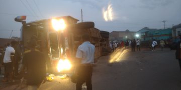 One Dead, Several Students Injured After School Bus Collides With Train in Mukono