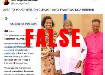 Debunked: Fred Lumbuye and Others Still Pushing False Claims That Janet Museveni Is Dead