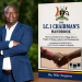 Author Mike Ssegawa poses with copies of his newly published The LC1 Chairman's Handbook, a practical guide designed to equip village chairpersons with leadership, governance and community development skills across Uganda.
