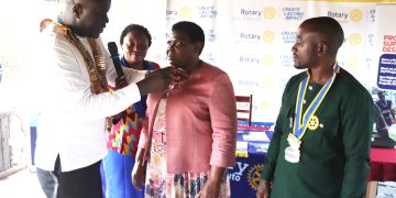 Namayanja Inducted into Rotary Club of Semuto, Commends Road Safety Campaign  ‎