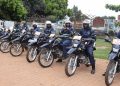 RDC Warns Luwero Police Against Drunk Riding After Receiving 20 Motorcycles