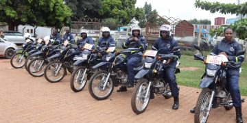 RDC Warns Luwero Police Against Drunk Riding After Receiving 20 Motorcycles